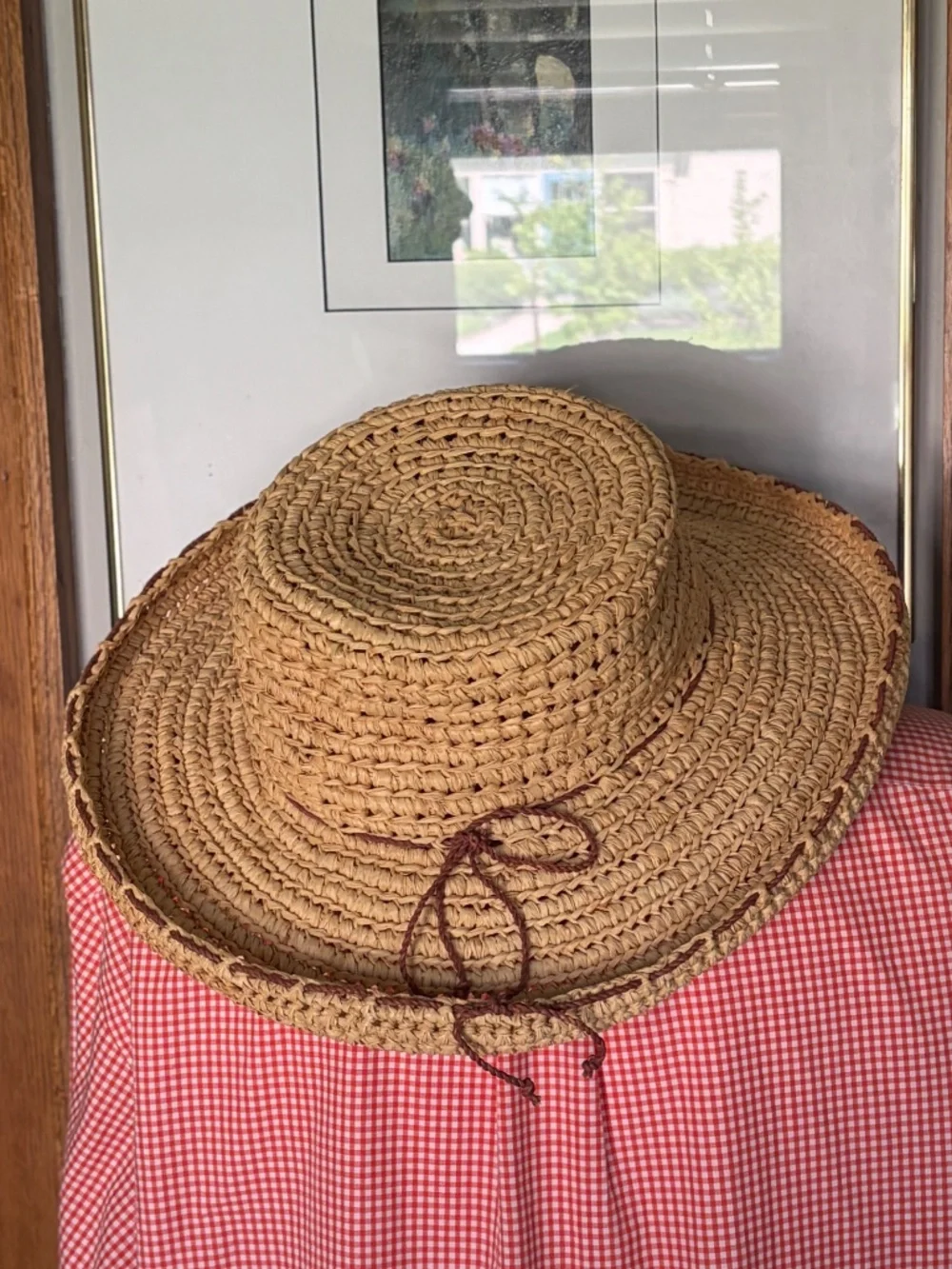 Helen Kaminski Natu Avalon Raffia Hand Made Provence Women's Sun Hat NWOT